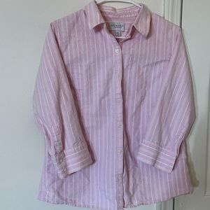 Sonoma Pink & White Blouse
